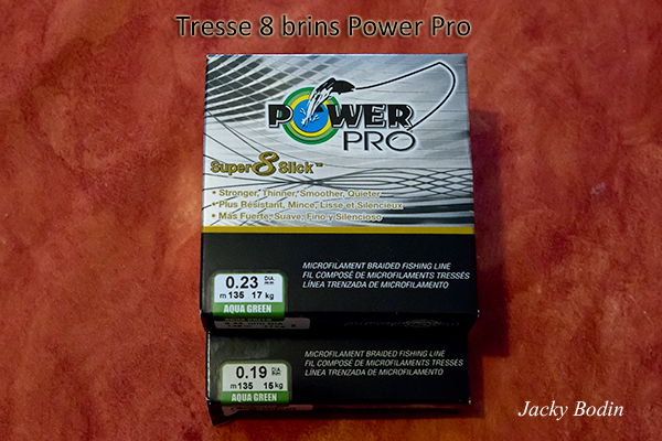 Tresse Power Pro 8 brins