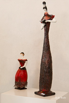 Cath Cousseau sculptures végétales