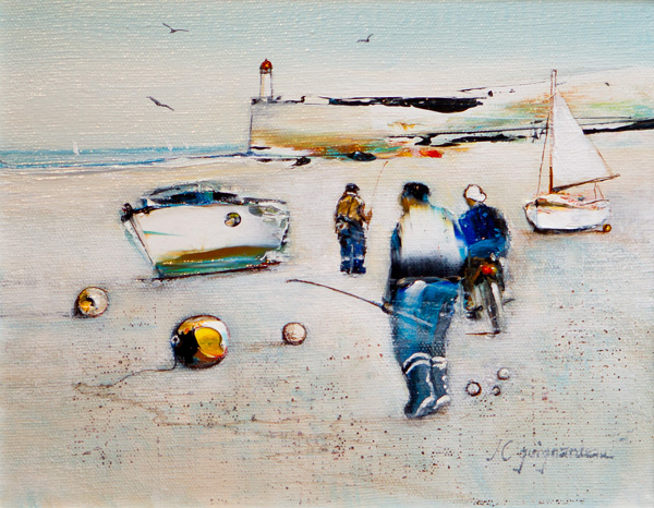 Toie de Jean-Claude Guignardeau Artiste peintre aux Sables d'Olonne