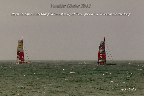 Vendée globe 2012 - régate du bel et du Safran avant la course