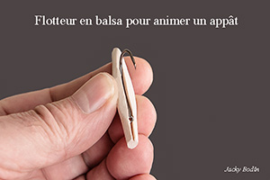 Flotteur rentrant à l’intérieur de l’appât et permettant de l’animer dans l’eau
Flotteur rentrant à l’intérieur de l’appât et permettant de l’animer dans l’eau, Plan détaillé d’un plomb grappin débrayable avec porte appât à réaliser vous-même, une nouveauté 2018 permettant un montage coulissant pour lancer loin des appâts vivants ou fragiles, styles crevettes, couteaux, vers et autres, gabarie emporte-pièce pour découper un encornet, gabarit pour réaliser un flotteur animation appât.