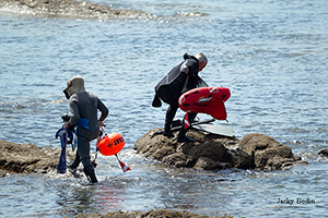 Pêche sous-marine présentée par Philippe Michaud notre guide sur patrimoine-vendeen.com